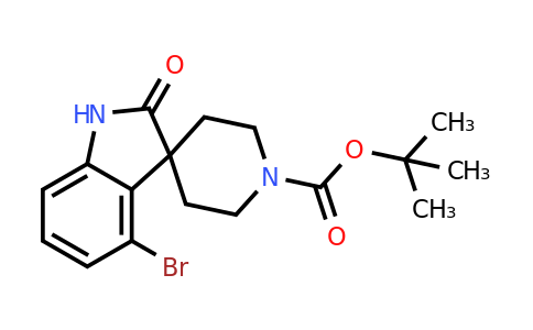 1707580-82-2 | tert-Butyl 4-bromo-2-oxospiro[indoline-3,4'-piperidine]-1'-carboxylate
