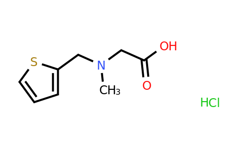 1707714-71-3 | 2-{methyl[(thiophen-2-yl)methyl]amino}acetic acid hydrochloride