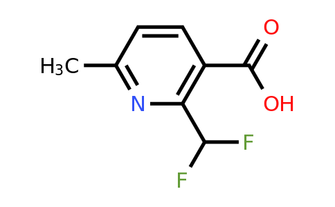 1708178-67-9 | 2-(difluoromethyl)-6-methylpyridine-3-carboxylic acid