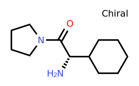 (S)-2-Amino-2-cyclohexyl-1-(pyrrolidin-1-yl)ethanone