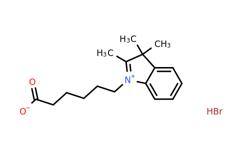6-(2,3,3-Trimethyl-3H-indol-1-ium-1-yl)hexanoate hydrobromide