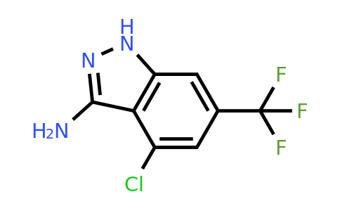 1715912-30-3 | 4-Chloro-6-(trifluoromethyl)-1H-indazol-3-amine
