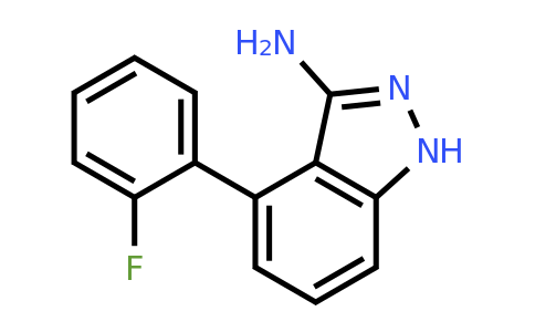 1715912-51-8 | 4-(2-Fluorophenyl)-1H-indazol-3-amine