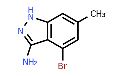1715912-97-2 | 4-Bromo-6-methyl-1H-indazol-3-amine