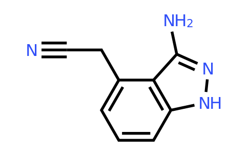 1715913-20-4 | 2-(3-Amino-1H-indazol-4-yl)acetonitrile