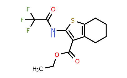 171734-43-3 | Ethyl 2-(trifluoroacetamido)-4,5,6,7-tetrahydro-1-benzothiophene-3-carboxylate