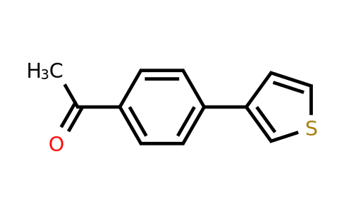 172035-84-6 | 1-(4-(Thiophen-3-yl)phenyl)ethan-1-one