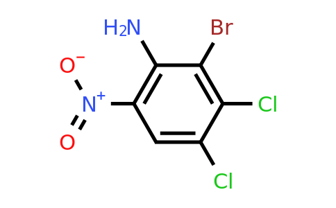 2-Bomo-3,4-dichloro-6-nitroaniline