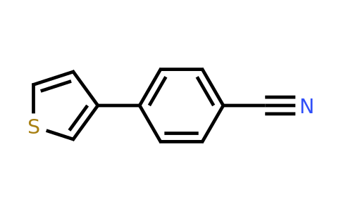 172507-33-4 | 4-(Thiophen-3-yl)benzonitrile