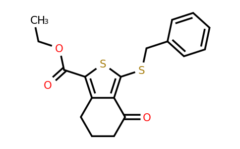 172516-35-7 | Ethyl 3-(benzylthio)-4-oxo-4,5,6,7-tetrahydrobenzo[c]thiophene-1-carboxylate