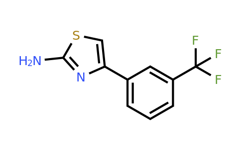 172848-41-8 | 4-[3-(Trifluoromethyl)phenyl]-1,3-thiazol-2-amine