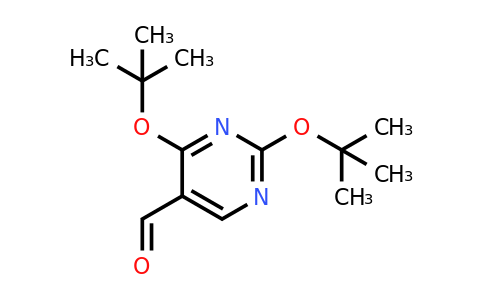 172949-72-3 | 2,4-Di(tert-butoxy)pyrimidine-5-carboxaldehyde