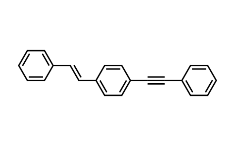 1-(Trans-2-Phenylethenyl)-4-(phenylethynyl)benzene