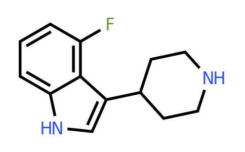 173150-61-3 | 4-Fluoro-3-(piperidin-4-yl)-1h-indole