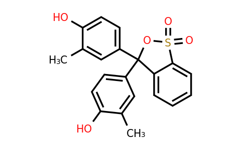 1733-12-6 | 4,4'-(1,1-Dioxido-3H-2,1-benzoxathiol-3-ylidene)bis[2-methylphenol]