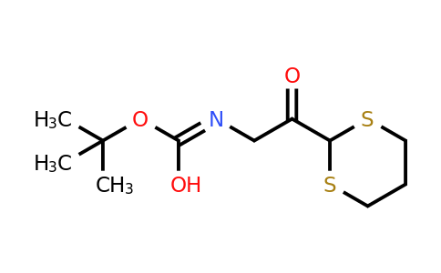 173411-50-2 | tert-Butyl N-[2-(1,3-dithian-2-yl)-2-oxoethyl]carbamate