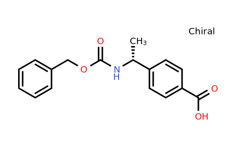 173898-15-2 | 4-[(1R)-1-[[(Phenylmethoxy)carbonyl]amino]ethyl]benzoic acid
