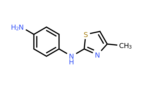 1745-19-3 | 1-N-(4-Methyl-1,3-thiazol-2-yl)benzene-1,4-diamine