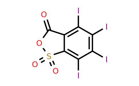 1745-83-1 | 4,5,6,7-Tetraiodo-3H-benzo[c][1,2]oxathiol-3-one 1,1-dioxide