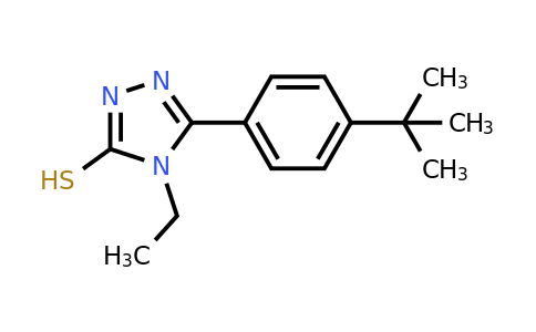 174573-98-9 | 5-(4-Tert-butylphenyl)-4-ethyl-4H-1,2,4-triazole-3-thiol
