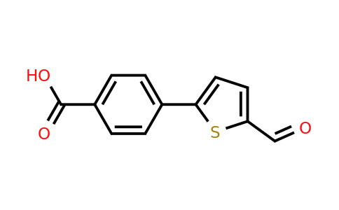 174623-07-5 | 4-(5-Formylthiophen-2-yl)benzoic acid