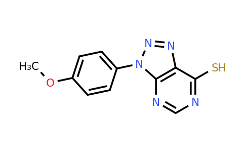 17466-07-8 | 3-(4-Methoxyphenyl)-3h-[1,2,3]triazolo[4,5-d]pyrimidine-7-thiol
