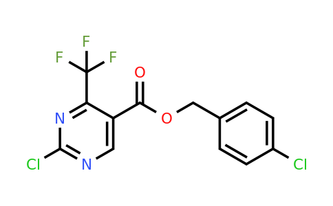 175137-30-1 | 4-Chlorobenzyl 2-chloro-4-(trifluoromethyl)pyrimidine-5-carboxylate