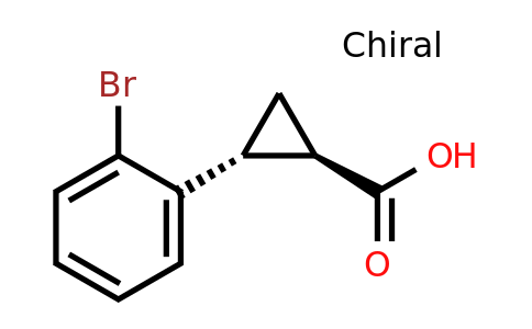 175168-70-4 | rel-(1R,2R)-2-(2-Bromophenyl)cyclopropane-1-carboxylic acid