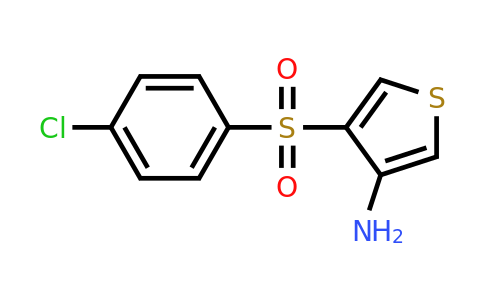 175201-48-6 | 4-((4-Chlorophenyl)sulfonyl)thiophen-3-amine