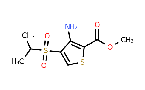 175201-72-6 | Methyl 3-amino-4-(isopropylsulfonyl)thiophene-2-carboxylate