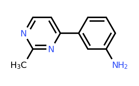 175201-90-8 | 3-(2-Methylpyrimidin-4-yl)aniline