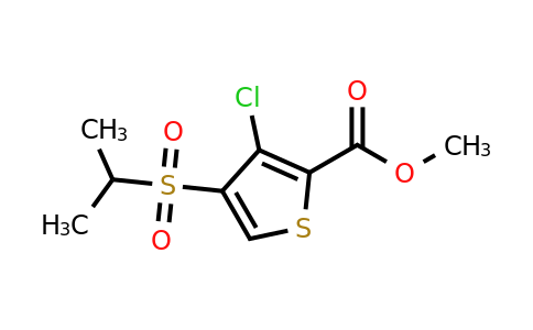 175201-99-7 | Methyl 3-chloro-4-(isopropylsulfonyl)thiophene-2-carboxylate