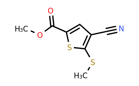 175202-48-9 | Methyl 4-cyano-5-(methylthio)thiophene-2-carboxylate