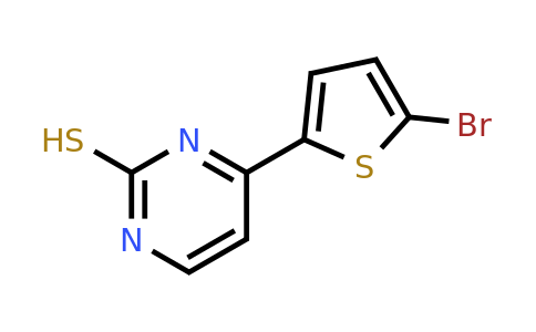 175202-82-1 | 4-(5-Bromothiophen-2-yl)pyrimidine-2-thiol