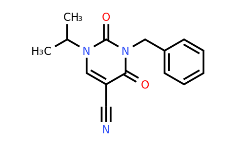 175203-47-1 | 3-Benzyl-1-isopropyl-2,4-dioxo-1,2,3,4-tetrahydropyrimidine-5-carbonitrile