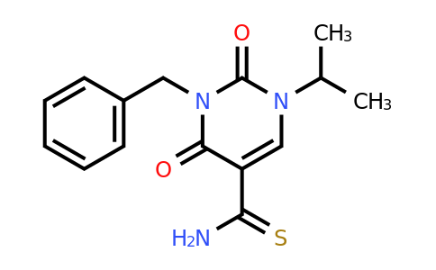 175203-49-3 | 3-Benzyl-1-isopropyl-2,4-dioxo-1,2,3,4-tetrahydropyrimidine-5-carbothioamide