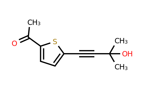 175203-51-7 | 1-(5-(3-Hydroxy-3-methylbut-1-yn-1-yl)thiophen-2-yl)ethan-1-one