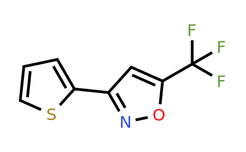 3-(Thiophen-2-yl)-5-(trifluoromethyl)isoxazole
