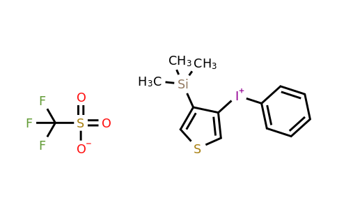 Phenyl[4-(trimethylsilyl)thiophen-3-yl]iodonium trifluoromethanesulfonate