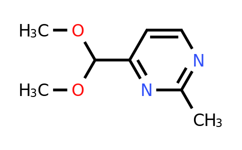 175277-33-5 | 4-(Dimethoxymethyl)-2-methylpyrimidine