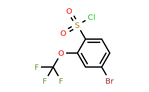 175278-14-5 | 4-Bromo-2-(trifluoromethoxy)benzene-1-sulfonyl chloride