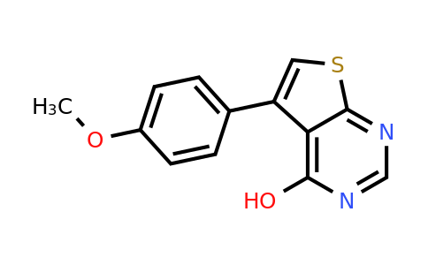 17537-76-7 | 5-(4-Methoxyphenyl)-3h,4h-thieno[2,3-d]pyrimidin-4-one