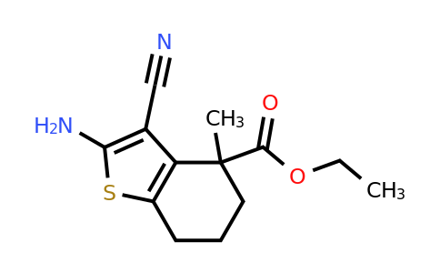 175599-84-5 | Ethyl 2-amino-3-cyano-4-methyl-4,5,6,7-tetrahydrobenzo[b]thiophene-4-carboxylate