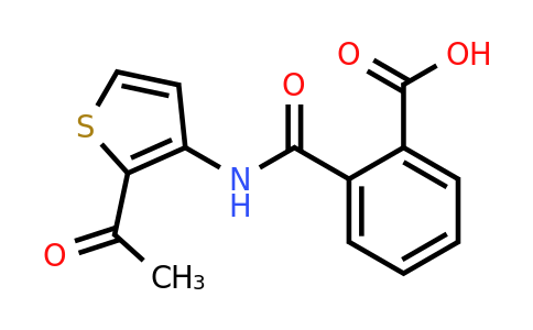 175602-10-5 | 2-((2-Acetylthiophen-3-yl)carbamoyl)benzoic acid
