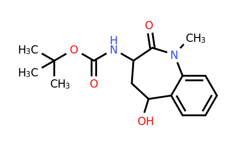 175712-63-7 | tert-Butyl (5-hydroxy-1-methyl-2-oxo-2,3,4,5-tetrahydro-1H-benzo[b]azepin-3-yl)carbamate