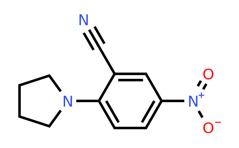 5-Nitro-2-(pyrrolidin-1-yl)benzonitrile