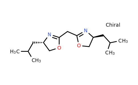 176650-25-2 | Bis((S)-4-isobutyl-4,5-dihydrooxazol-2-yl)methane