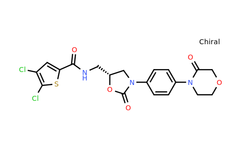 1770812-38-8 | (R)-4,5-dichloro-N-((2-oxo-3-(4-(3-oxomorpholino)phenyl)oxazolidin-5-yl)methyl)thiophene-2-carboxamide
