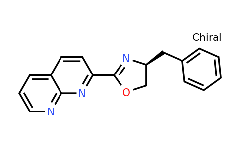 1772625-41-8 | (S)-4-Benzyl-2-(1,8-naphthyridin-2-yl)-4,5-dihydrooxazole