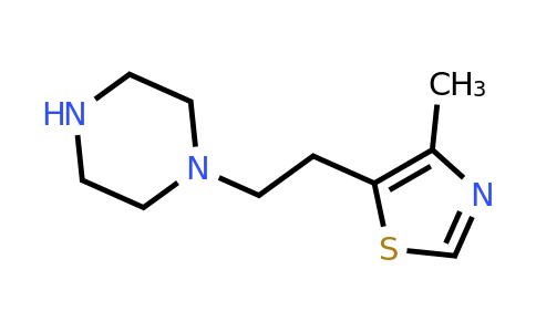 177359-21-6 | 4-Methyl-5-(2-(piperazin-1-yl)ethyl)thiazole